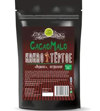 Дары Памира Какао-тертое, бобы ароматических сортов &quot;Индиана&quot;, Колумбия, 200г.