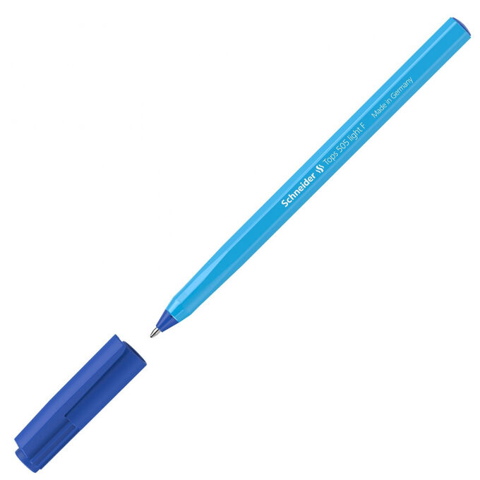 Ручка шариковая неавтом Schneider Tops 505 F Light М 0,5 мм сини...