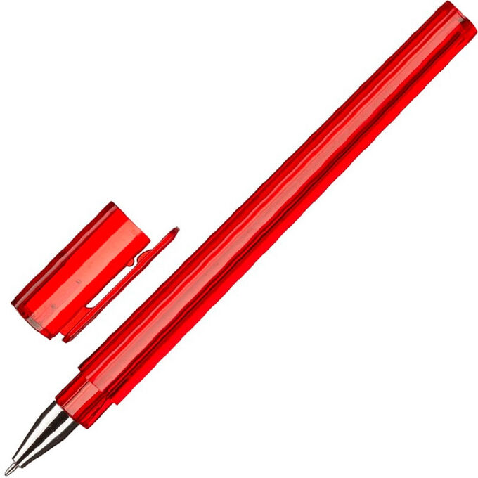 Ручка шариковая Attache Тетра синяя, 0,5мм, цвет корпуса в асс.