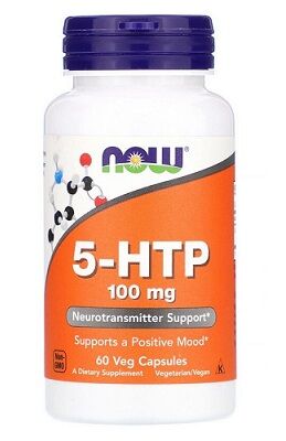 5-Гидрокситриптофан 5-HTP 100 mg Now 60 капс.
