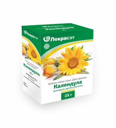 Мёд и конфитюр Календула цветки (ноготки) 25 гр.