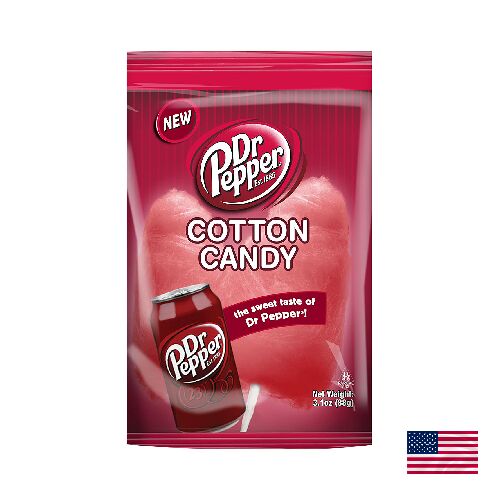 Dr.Pepper Dr. Pepper Cotton Candy 88g - Сахарная вата Др. Пеппер со вкусом вишни