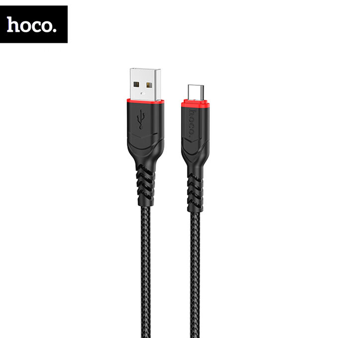 USB кабель Hoco Anti-Bending Type-C / 3A