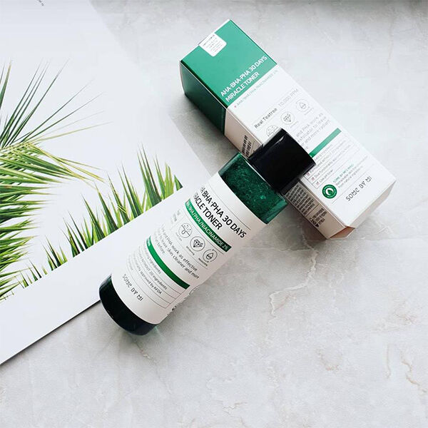 Кислотный очищающий тонер для проблемной кожи AHA-BHA-PHA 30 Days Miracle Toner  Some by mi