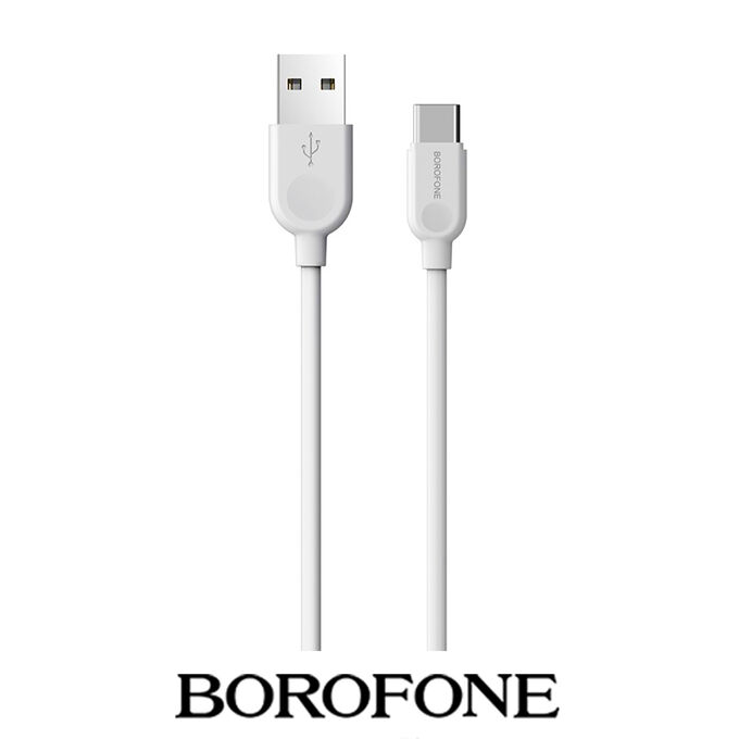 USB Кабель Borofone Easy-Use Type-C 3A