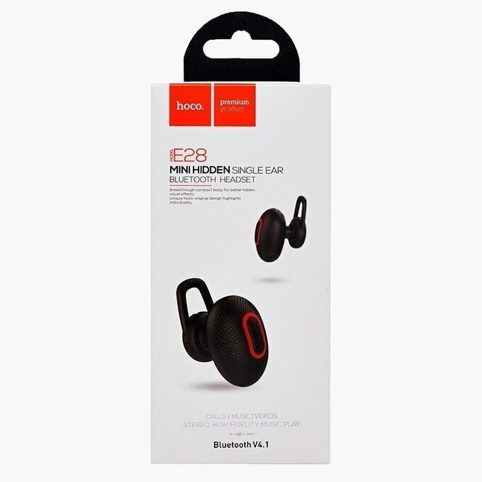 Bluetooth-гарнитура Hoco E28 Cool road (black)