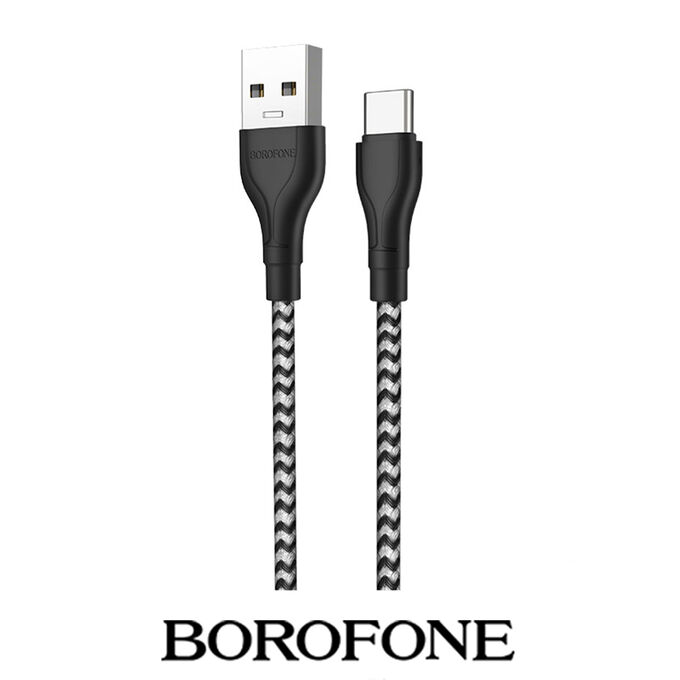 USB Кабель Borofone Charging Type-C 3A