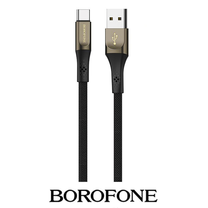 USB кабель Borofone Charging Type-C 3A