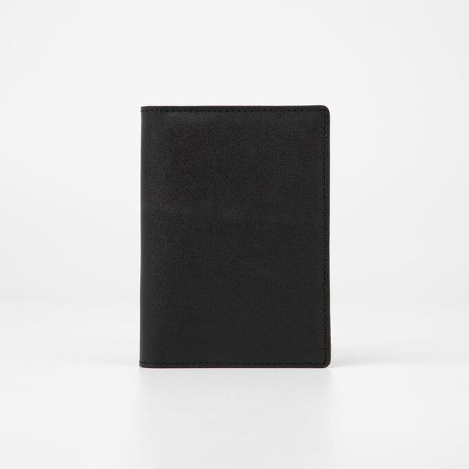 Обложка для автодокументов и паспорта, карманы для карт, цвет чёрный 4192937