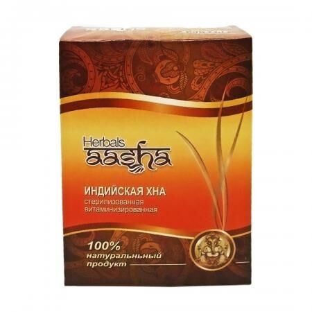 Aasha Herbals Хна натуральная | Henna natural Aasha 80г