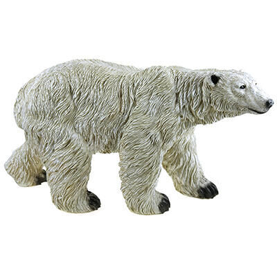 ТД Петровский Скульптура-фигура для сада из полистоуна &quot;Белый медведь стоя