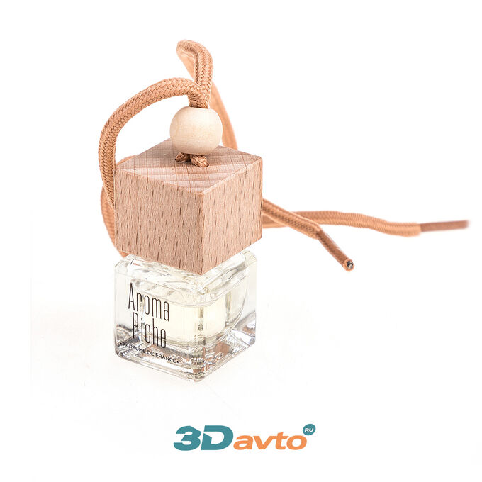 SKYWAY Ароматизатор подвесной бутылочка с деревянной крышкой Aroma Riche Aqua №3 (по мотивам Acqua di Gio (Armani))