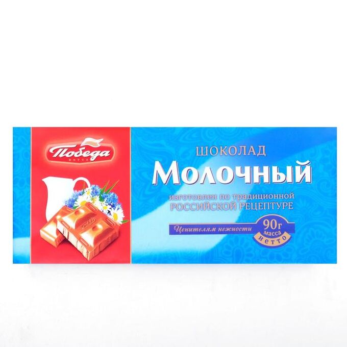 Шоколад победа молочный