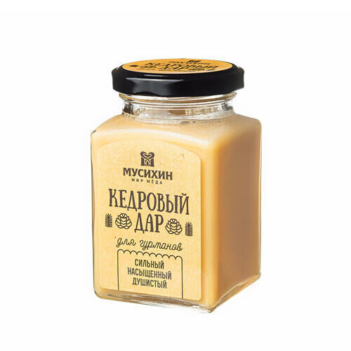 Мёд &quot;Кедровый дар&quot; Мусихин. Мир мёда