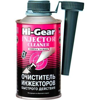 Очиститель инжекторов &quot;Hi-Gear&quot; Ударного действия, флак.325ml (1/12) HG3216