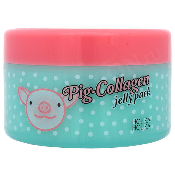 Холика-холика Ночн. маска д/лица Pig-Collagen jelly pack, 80г