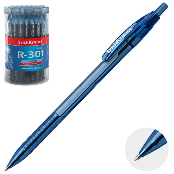 Ручка шарик &quot;ErichKrause Original Matic&quot; автомат 0.7мм синяя 1/60 арт. ЕК-46764