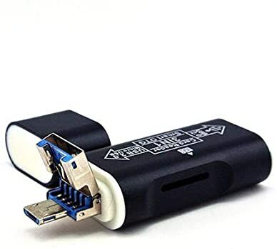Card reader переходник мультифункциональный USB х2 / Micro SD / Micro USB