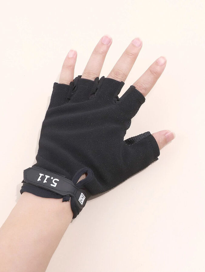 1 пара спортивные полупальцевые перчатки