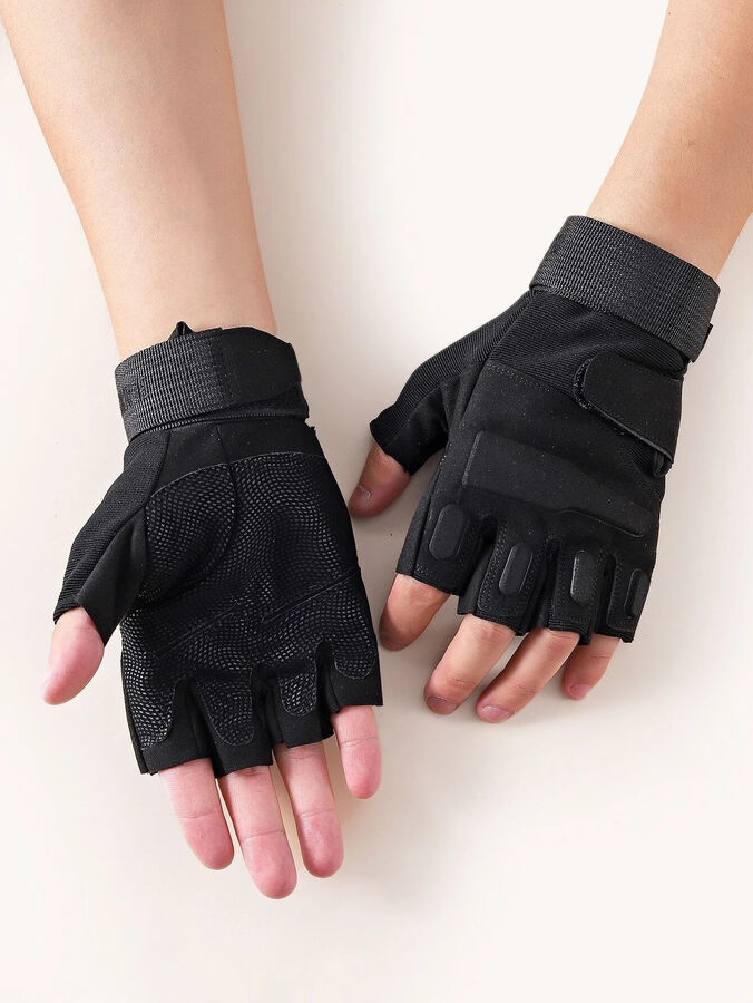1 пара спортивные полупальцевые перчатки