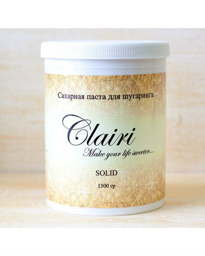 Сахарная паста Clairi Solid (плотная) 1500 гр.