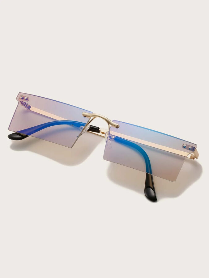 EMERY ROSE Солнцезащитные очки без оправы с тонированными линзами