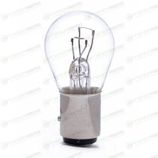 Лампа Narva P21/5W (BAY15d, S25), 24В, 21/5Вт, 1 шт, арт. 17925 (стоимость за упаковку 10 шт)