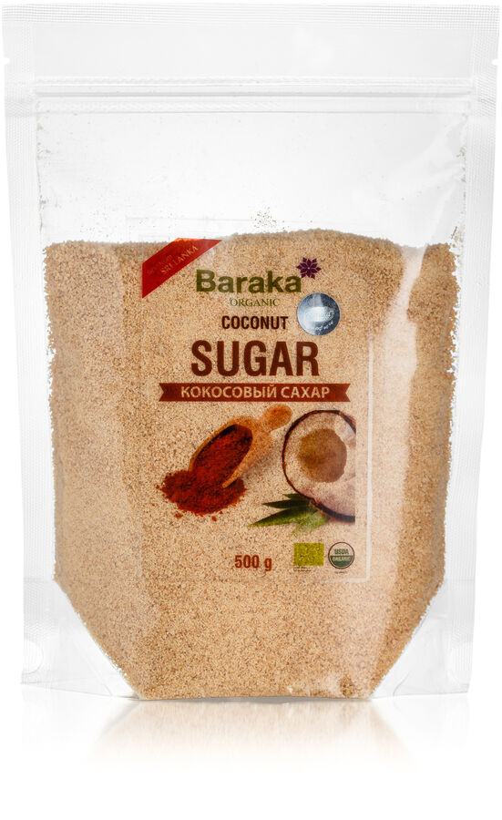Baraka Сахар кокосовый, Органик, 500 гр