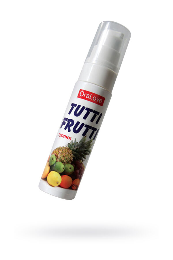 Bioritmlab Съедобная гель-смазка TUTTI-FRUTTI для орального секса со вкусом экзотических фруктов 30г