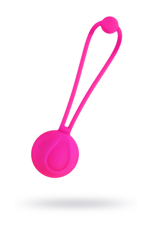Вагинальный шарик L&#039;EROINA by TOYFA Blush, силикон, розовый,10,5 см