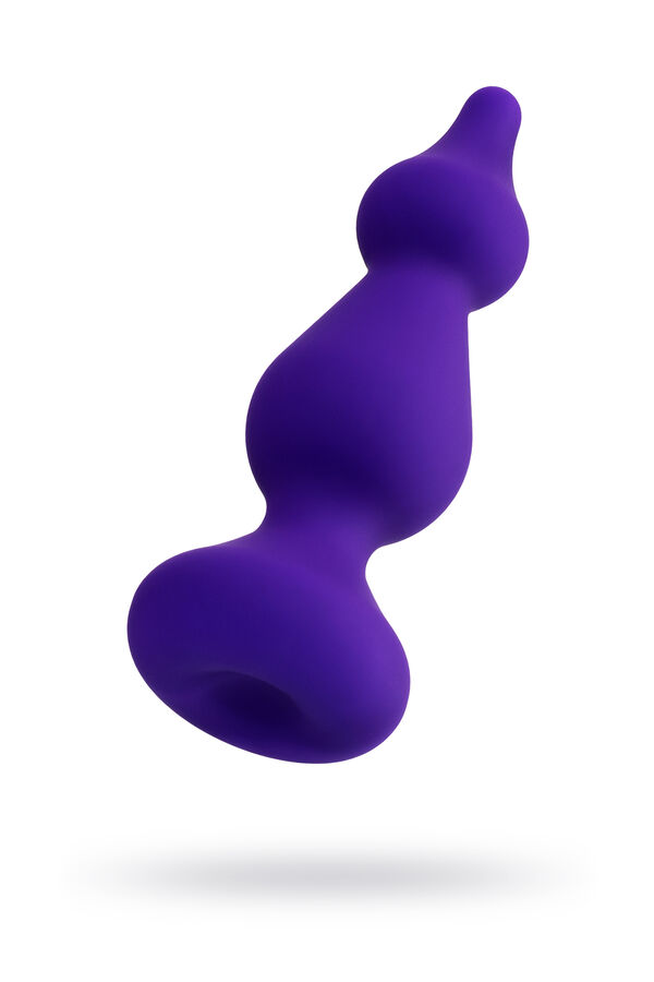 Анальная втулка ToDo by Toyfa Sholt, силикон, фиолетовый, 10 см, ? 3 см