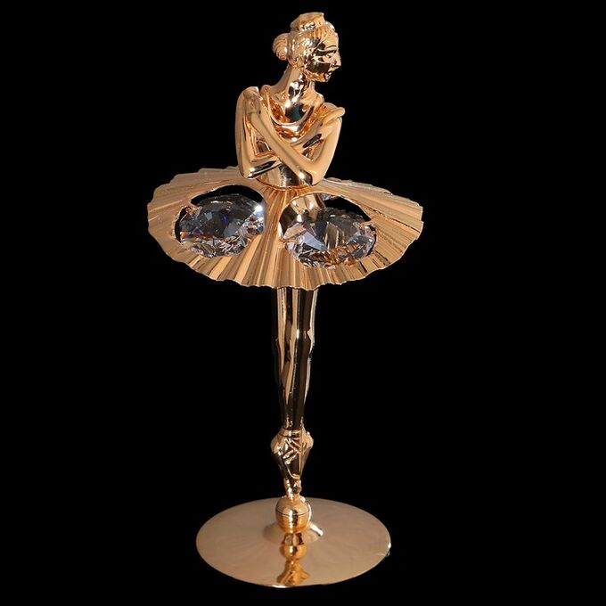 Сувенир  «Балерина», 4,5?4?9 см, с кристаллами