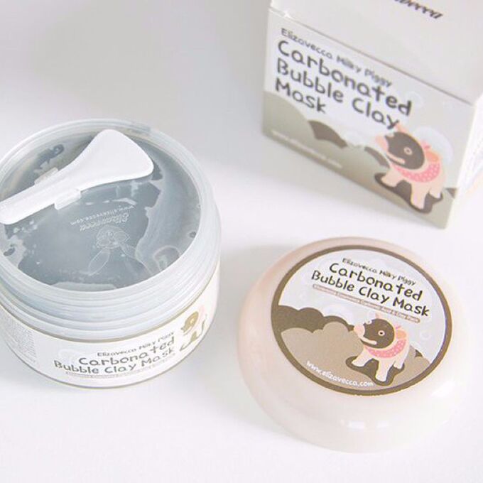 Elizavecca Очищающая глиняно-пузырьковая маска Carbonated Bubble Clay Mask 100ml