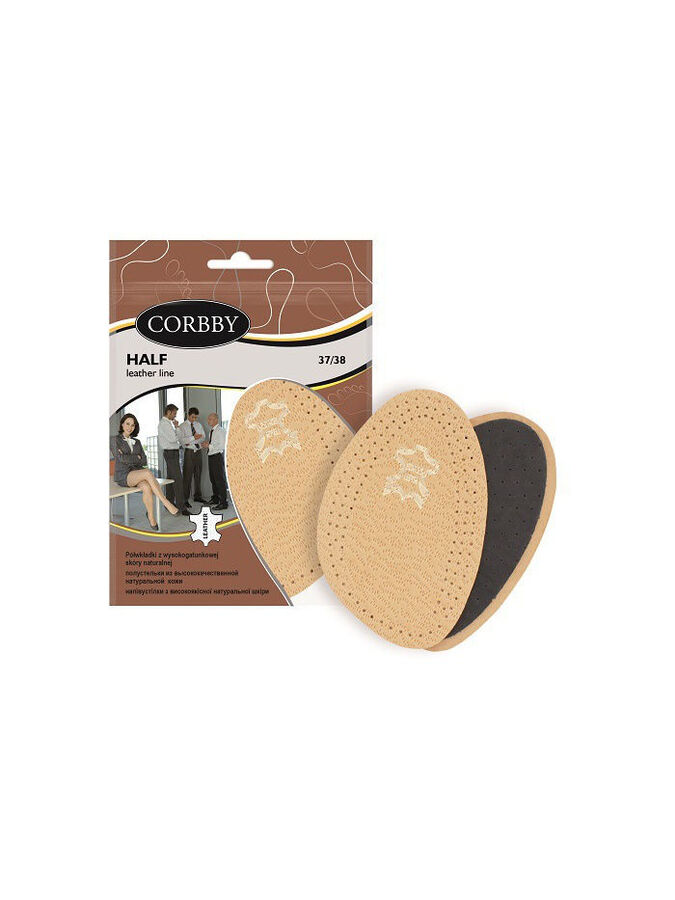 Corbby Полустельки из натуральной кожи HALF LEDER