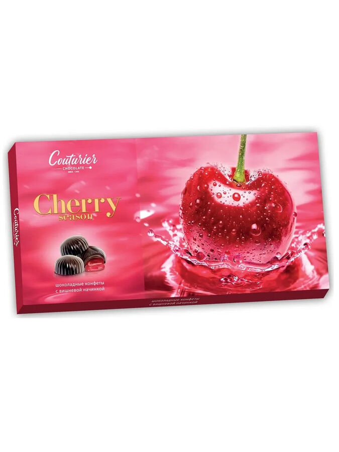 Couturier Конфеты Cherry season Вишня 300гр шт (пакет) Шоколадный кутюрье