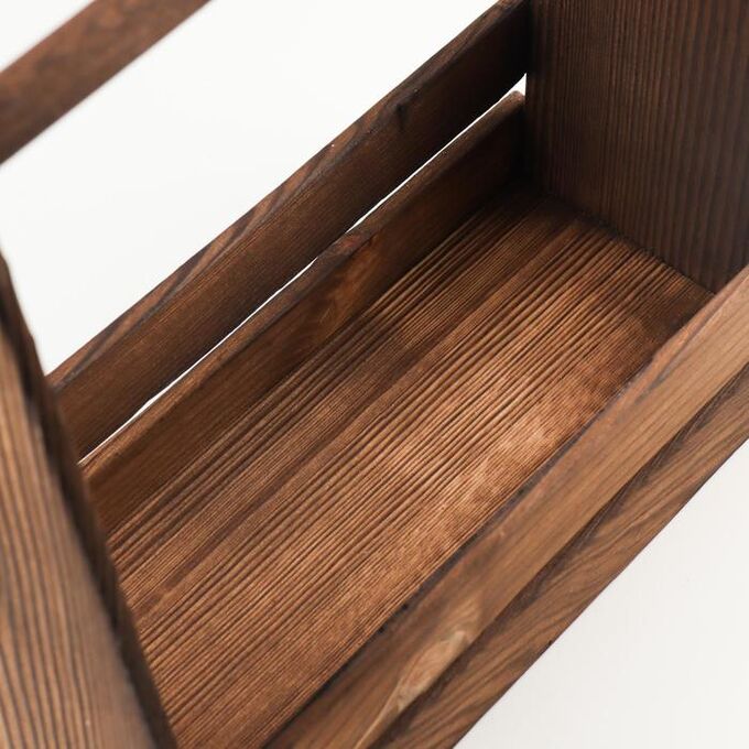 Кашпо деревянное 30×14×30 см