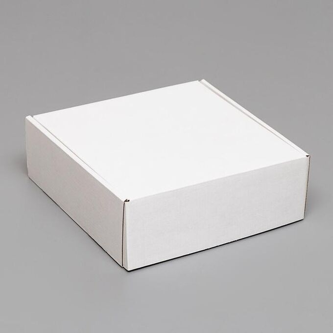 СИМА-ЛЕНД Коробка самосборная, белая, 23 х 23 х 8 см