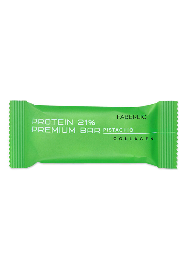 Faberlic Протеиновый батончик Protein Premium Bar со вкусом фисташки