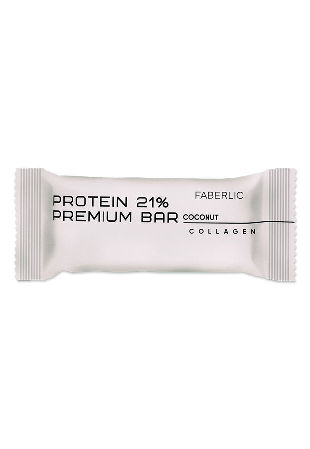 Faberlic Протеиновый батончик Protein Premium Bar со вкусом кокоса