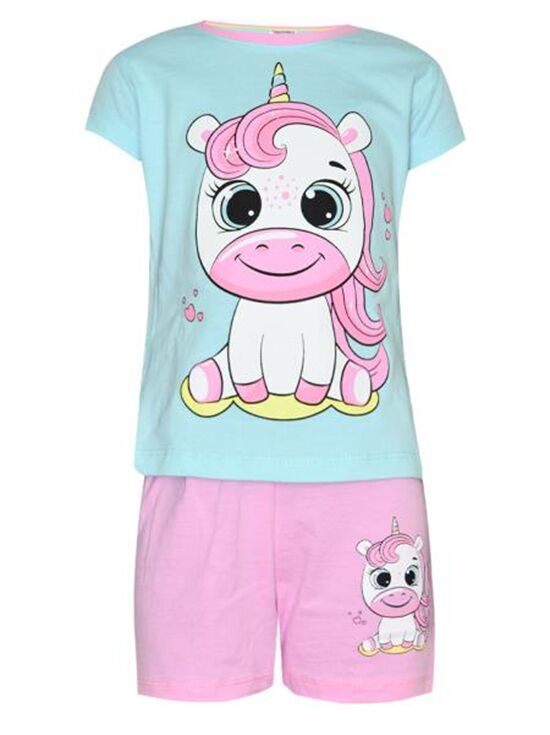 Baby Style Комплект футболка и шорты для девочек арт. МД 005-36