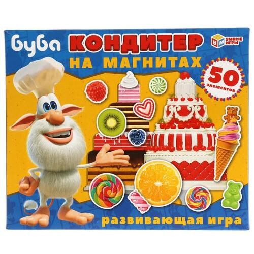 Игра на магнитах &quot;Умные игры&quot; Буба.Кондитер ,25*20*6 см