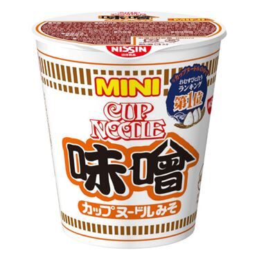 Nisshin Foods Cup Noodle Miso Mini
