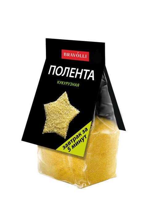 Крупа  &quot;Bravolli!&quot; полента 300г (1х11) (#15) Аргентина (шк 5906)