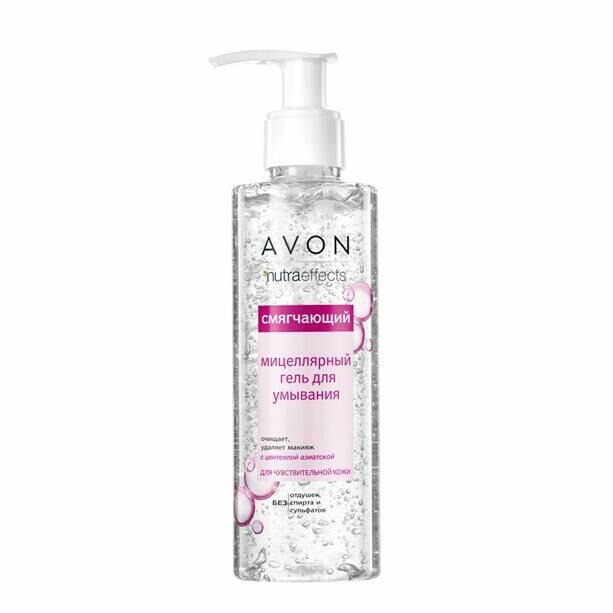 Avon Смягчающий мицеллярный гель для умывания, 180 мл