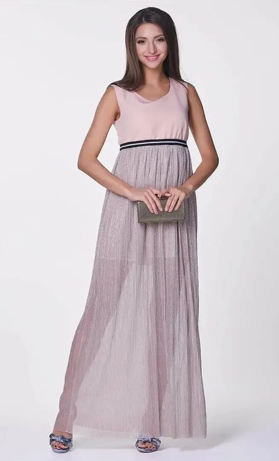 Платье Николь Valentina. Dresses нежно-розовое 46 размер в Артеме
