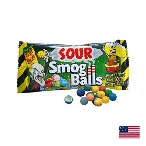 Toxic waste smog balls 85гр