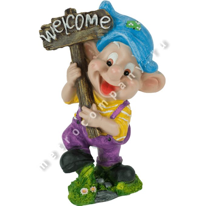 ИП Тарасова Надежда Юрьевна Эльф с табличкой Welcome 18*31см 9101-2 М-т