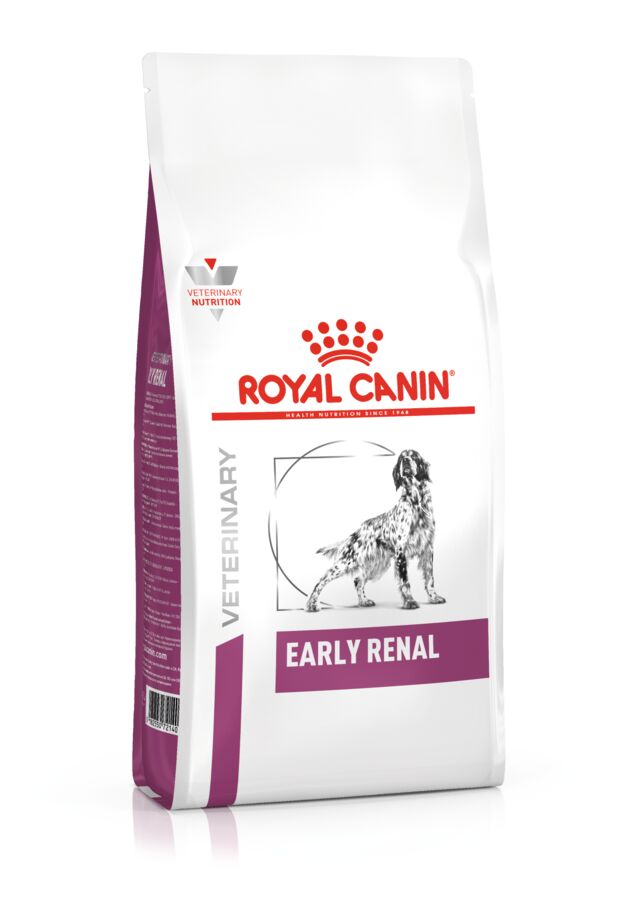 EARLY RENAL CANINE (ЁРЛИ РЕНАЛ КАНИН)
диета для собак при ранней стадии хронической почечной недостаточности 7 кг