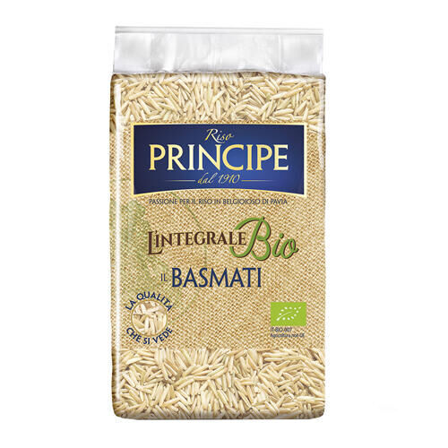 Рис цельнозерновой длиннозёрный &quot;Basmati&quot;, органический Riso Scotti, 500 г