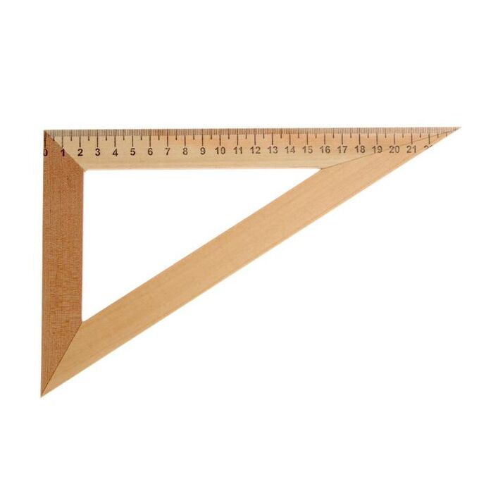 Calligrata Треугольник деревянный 30°, 23 см